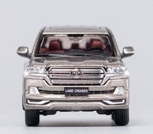 Load image into Gallery viewer, GCD 1:64 Grey Toyota Land Cruser LC200 SUV Model Toy Diecast Metal Car Display Box
