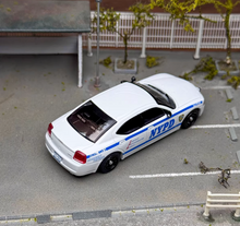 Load image into Gallery viewer, Rollin 1:64 White Highway Police Charger Muscle Model Diecast Metal Car New Collection
