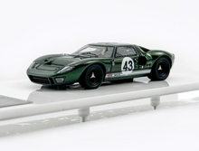 Load image into Gallery viewer, MY64 1:64 Green #43 GT40 MK1 Racing Sports Model Diecast Resin Car New Collection
