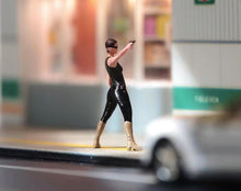 Load image into Gallery viewer, 1:64 Painted Figure Model Miniature Resin Diorama Sand Street Boy Girl Youngster Collection
