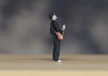 Load image into Gallery viewer, 1:64 Painted Figure Model Miniature Resin Diorama Sand Guitar Boy Man Music Toy
