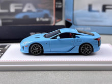 Load image into Gallery viewer, Model1 1:64 Blue LFA Coupe Sports Model Diecast Metal Car New Collection
