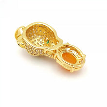 Load image into Gallery viewer, Nature Jade Leopard Pendant Necklace Gift For Woman Jewelry charm Blessing A
