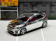 Load image into Gallery viewer, Zoom 1:64 Plating Silver VW Golf 7R VII GTI Sports Model Diecast Metal Car New Collection
