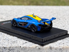 Load image into Gallery viewer, CM 1:64 Blue P1 GTR #23 Super Racing Sports Model Diecast Metal Car New
