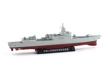Load image into Gallery viewer, 1:850 Military PLA 055 #101 Guided Missile Destroyed Ship Model Diecast Metal
