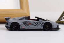Load image into Gallery viewer, RM 1:64 Gray Aventador LP700-4 LBWK Sports Open Model Diecast Metal Car New Collection
