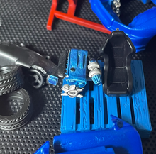 Load image into Gallery viewer, 1:64 GTR R34 Parts RB26 Engine Lifting Bracket Garage Scene Model Resin Car
