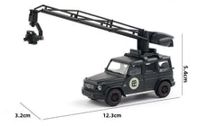 Load image into Gallery viewer, XCARTOYS 1:64 AMG G63 U Crane Arm Camera SUV Model Diecast Metal Car New Collection
