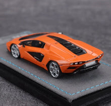 Load image into Gallery viewer, EC 1:64 Orange Countach LPI800-4 Racing Sports Model Diecast Resin Car New Collection

