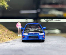 Load image into Gallery viewer, MH 1:64 Blue Carbon Impreza Wagon WRX STi Sports Model Diecast Metal Car New Collection
