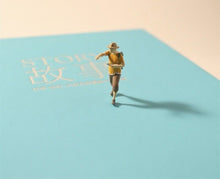 Load image into Gallery viewer, 1:64 Painted Figure Model Miniature Resin Diorama Sand Outdoor Explore Hiking
