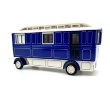 Load image into Gallery viewer, 1:76 Blue Trailer Caravan RV Classic Model Diecast Metal Car New Collection
