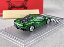 Load image into Gallery viewer, XF 1:64 Green F8 Tributo Racing Sports Diecast Model Metal CarNew
