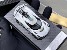 Load image into Gallery viewer, FA 1:64 White Jesko Super Racing Sports Model Diecast Resin Car New
