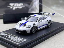Load image into Gallery viewer, TPC 1:64 White 911 GT3 RS 992 Pursuit Sports Model Diecast Metal Car New Collection

