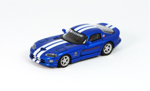 Load image into Gallery viewer, GFCC 1:64 Blue 1996 Viper GTS Coupe Muscle Sports Model Diecast Metal Car New Collection
