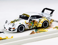 Load image into Gallery viewer, ModernArt 1:64 White Chinese Dragon RWB 964 Sports Model Diecast Metal Car New Collection
