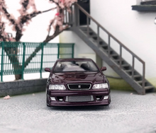 Load image into Gallery viewer, Tarmac 1:64 JDM Purple Chaser JZX100 VERTEX Sports Model Diecast Metal Car New
