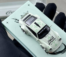 Load image into Gallery viewer, Tarmac 1:64 White RWB 964 Widebody Sports Model Diecast Metal Car Box New Collection
