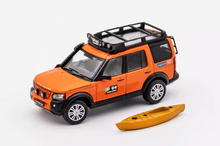 Load image into Gallery viewer, GCD 1:64 Orange Discovery 4 SUV Off Road Roof Rack Model Diecast Metal Car New
