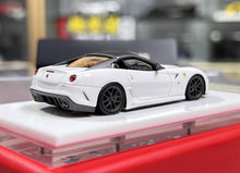 Load image into Gallery viewer, DMH 1:64 White 599 GTO Racing Sports Model Diecast Resin Car New Collection
