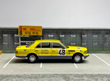 Load image into Gallery viewer, Master 1:64 Yellow 560SEL W126 VIP Sedan Sports Model Diecast Metal Car BN
