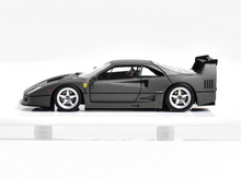 Load image into Gallery viewer, DMH 1:64 Matte Gray 1995 F40 GTE Racing Sports Model Diecast Resin Car New Collection
