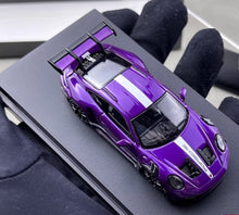 Load image into Gallery viewer, TPC 1:64 Purple 911 GT3 RS 992 Pursuit Sports Model Diecast Metal Car New Collection
