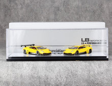 Load image into Gallery viewer, 404Error 1:64 Yellow Murcielago LP640 LBWK Model Diecast Resin Car Set New Collection

