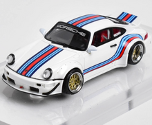 Load image into Gallery viewer, SH 1:64 White 964 911 RWB Widebody Classic Sports Model Diecast Resin Car New Collection
