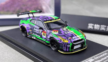 Load image into Gallery viewer, Fuji 1:64 JDM Purple GTR R35 Pandem Rocket Bunny Model Diecast Metal Car New Collection
