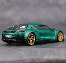 Load image into Gallery viewer, Tarmac 1:64 Green Gemera Sports Model Diecast Metal Car New Collection
