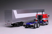 Load image into Gallery viewer, 1:64 596 HEC G1 Freightliner Container Truck Tractor Model Diecast Metal Car
