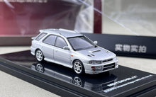 Load image into Gallery viewer, MH 1:64 Silver Impreza WRX STI Wagon VI Sports Model Diecast Metal Car New Collection
