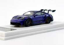 Load image into Gallery viewer, LMLF 1:64 Dark Blue 911 992 GT3 RS Sports Model Diecast Metal Car New Collection
