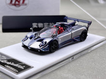 Load image into Gallery viewer, TNT 1:64 Silver Zonda Arrivederci Racing Sports Model Diecast Metal Car New Collection
