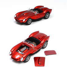 Load image into Gallery viewer, GFCC 1:64 Metallic Red 1957 250TR Testa Rossa Sport Model Diecast Metal Car
