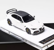 Load image into Gallery viewer, MH 1:64 White Giulia GTAm Racing Sports Model Diecast Resin Car New Collection
