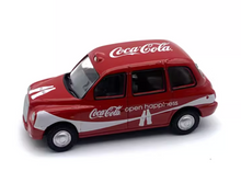 Load image into Gallery viewer, 1:76 Red Coke TX4 UK Taxi Classic Vintage Model Diecast Metal Car New Collection
