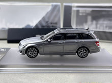 Load image into Gallery viewer, King 1:64 Gray C63 S204 Wagon Touring Sports Model Diecast Metal Car New Collection
