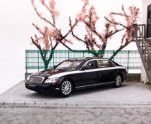 Load image into Gallery viewer, SH 1:64 Black 62S Maybach Luxury Sedan Model Diecast Metal Car New
