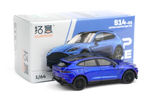 Load image into Gallery viewer, Poprace 1:64 Blue DBX 707 SUV Sports Model Diecast Metal Car New
