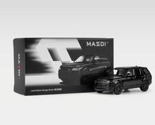 Load image into Gallery viewer, Masdi 1:64 Black 2020 Range Rover SUV ORV Sports Model Diecast Metal Car New Collection
