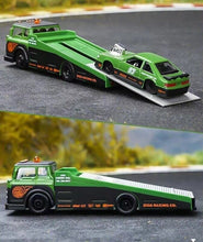 Load image into Gallery viewer, Maisto 1:64 Ramp Trailer Truck 1993 Ford SVT Cobra Model Toy Metal Car BN
