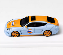 Load image into Gallery viewer, MK 1:64 Blue Gulf Gemballa Coupe Sports Model Diecast Resin Car New Collection
