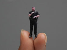 Load image into Gallery viewer, 1:64 Painted Figure Model Miniature Resin Diorama Sand Policeman Poiice Standing
