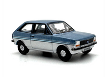 Load image into Gallery viewer, OXFORD 1:76 Blue Fiesta MK I Hatchback Sports Classic Model Diecast Metal Car New
