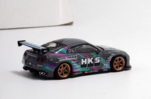 Load image into Gallery viewer, Fuji 1:64 JDM HKS GTR R35 Pandem Rocket Bunny Model Diecast Metal Car New Collection
