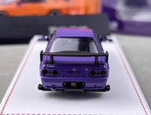 Load image into Gallery viewer, FH 1:64 Purple Skyline GTR R32 Top Secret Sports Model Diecast Metal Car New Collection
